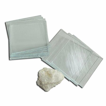 FREY SCIENTIFIC Thin Glass Plates - 3 x 3 Inches, 12PK GLP3X3-PK/12